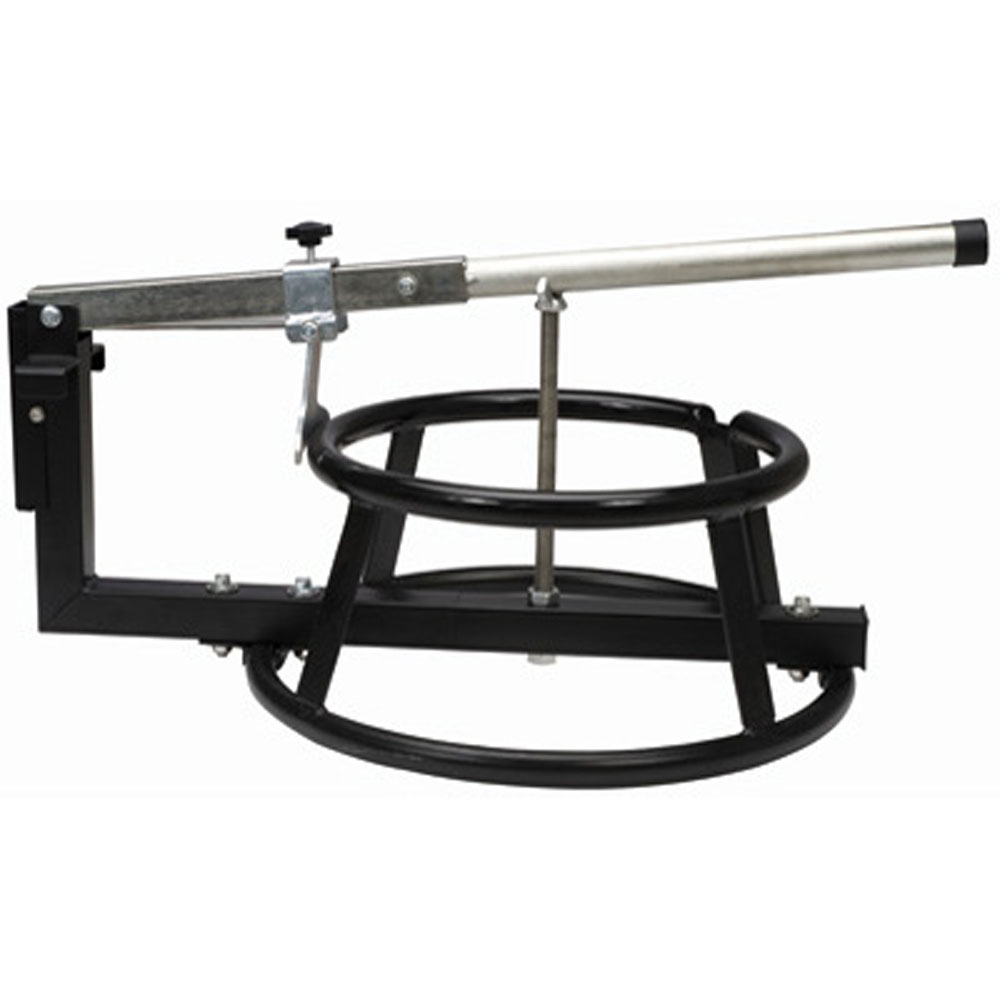 diy dirt bike tire changing stand