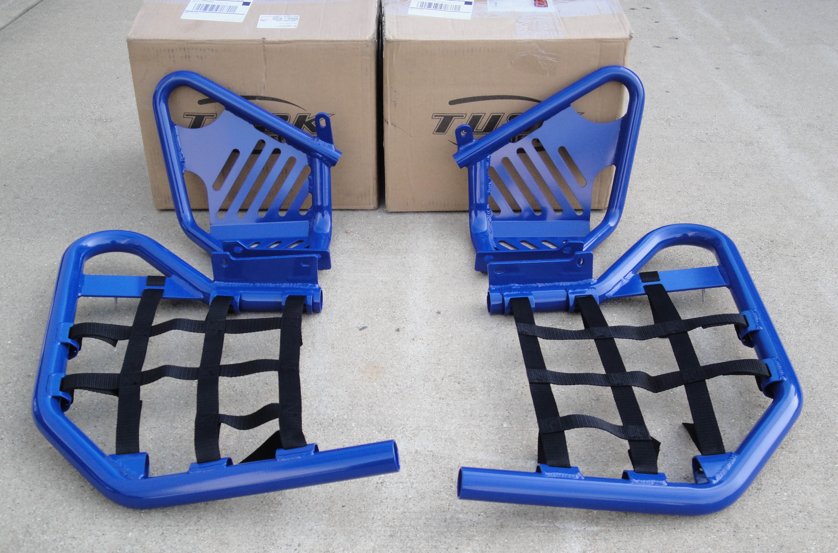 Tusk Nerf Bars / Heel Guards Combo Set Yamaha Raptor 700 0611 700R