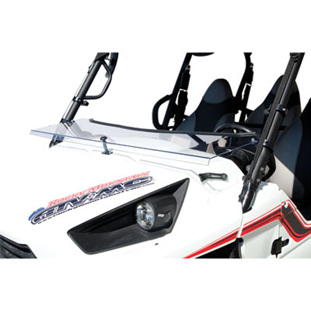 Tusk UTV +2" Hinged Folding Windshield Kawasaki Teryx 800 1415